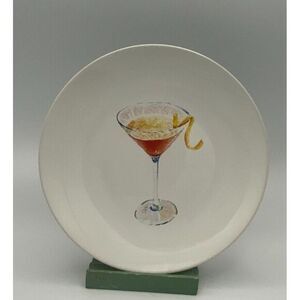 Rachael Ray Cocktails Blood Orange Kiss Party Plate (s)‎
